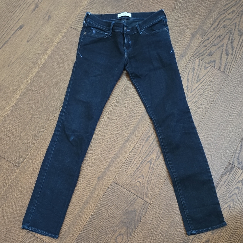 Abercrombie & Fitch Dark Blue Skinny Jeans